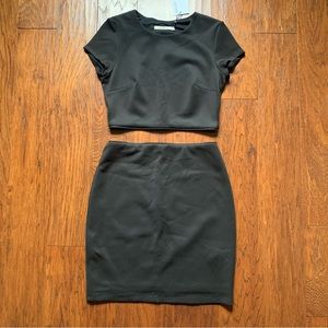 Bailey 44 Two Way Neoprene Dress & Skirt/Top Set | Size S